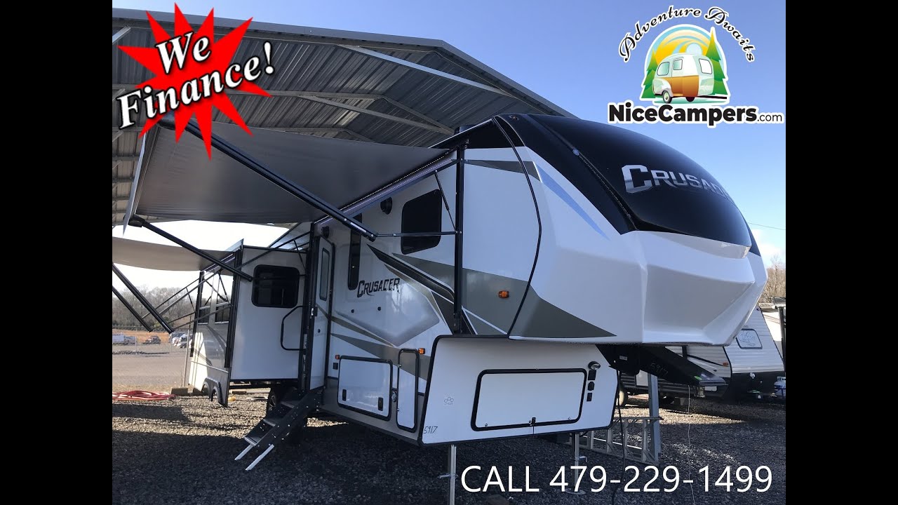PREVIOUSLY SOLD 2021 Prime Time Crusader 305 RLP @ NiceCampers.com 479-229-1499