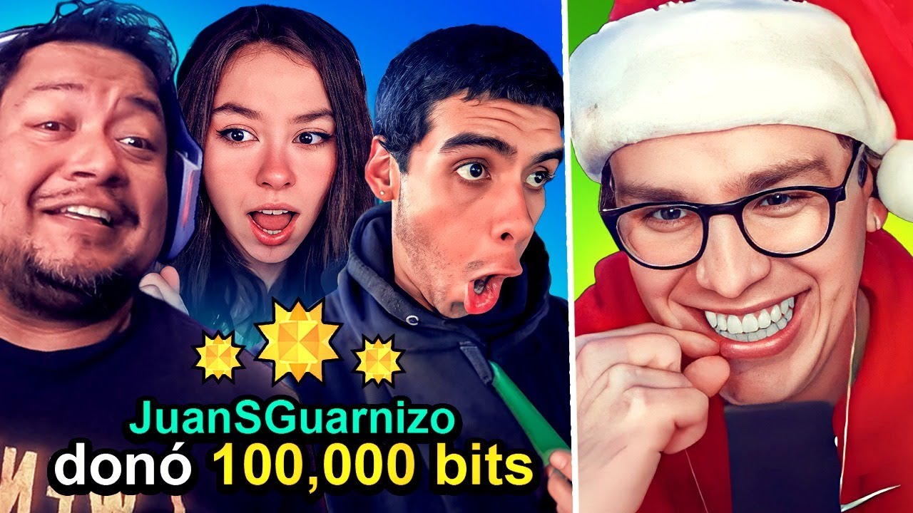 DONANDO a STREAMERS NAVIDE&Ntilde;O&nbsp;🎅