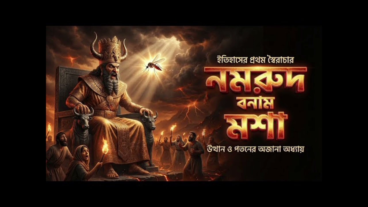 নমরুদ কে ছিল কেন আল্লাহ তাকে একটি মশা দিয়ে ধ্বংস করছেন#viralvideo#namrud#islamicvideo#foryou