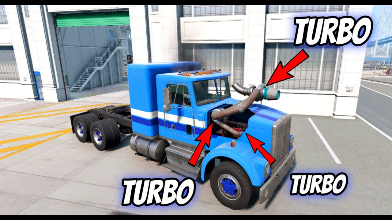Triple Compound Turbo T-Series Semi - BeamNG.drive