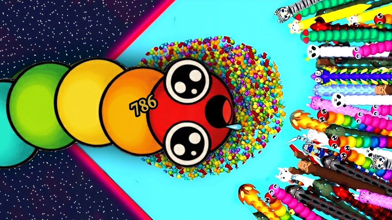 SNAKE IO🐍 RAINBOW 🌈 SNAKE IO🐍vS 💀 MONSTER GIANT 10000 EPIC SNAKE.IO🐍BEST SLITHER SNAKE.IO GAMEPLAY !