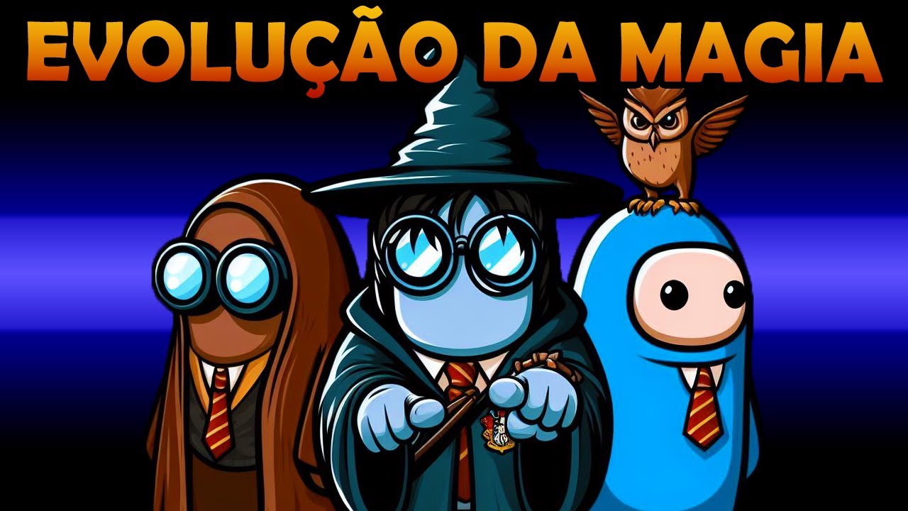 A EVOLUÇÃO da MAGIA E PODERES no Among Us - O FILME