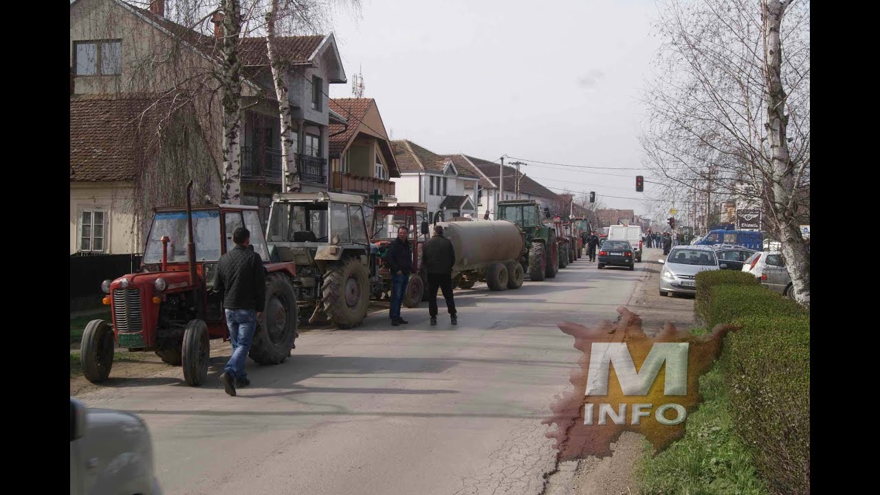 MAČVA: Protest poljoprivrednika-blokade puteva kao upozorenje