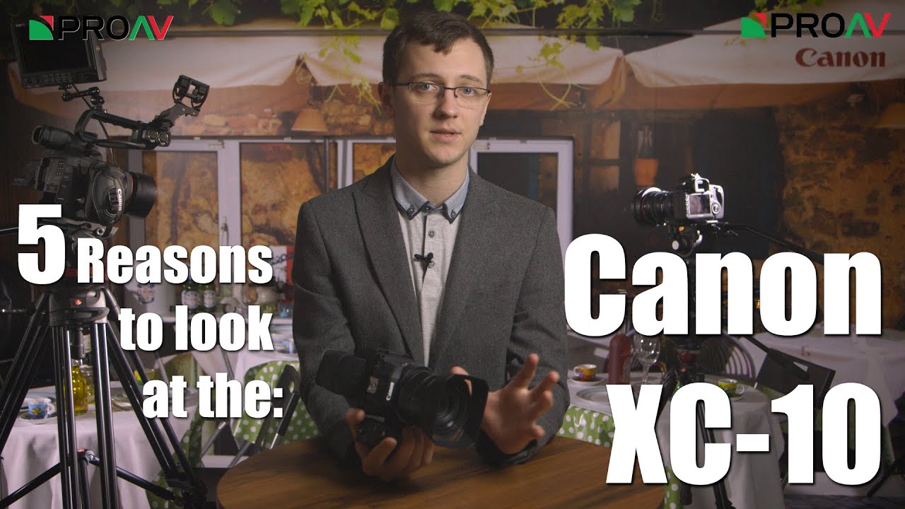 Canon XC10 4K - 5 reasons why we like it!