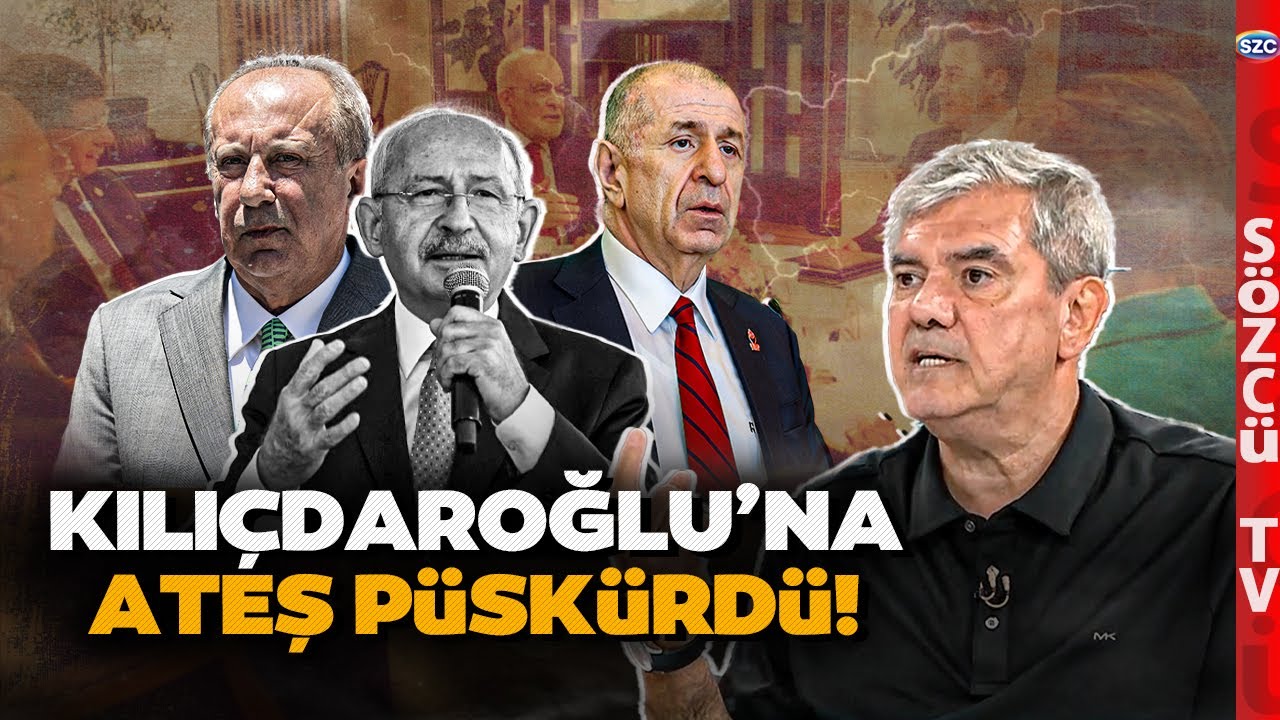 'Muharrem İnce Ümit Özdağ ile Seçim Alırdın' Yılmaz Özdil'den Çarpıcı Kemal Kılıçdaroğlu Sözleri