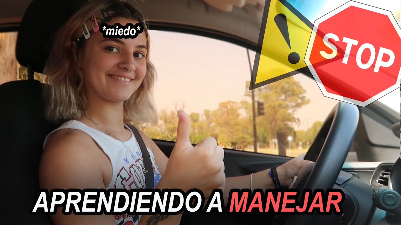 APRENDO A MANEJAR POR PRIMERA VEZ