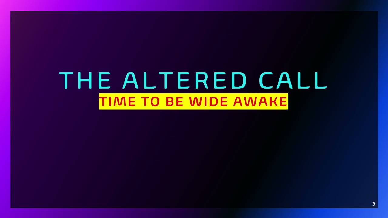 The Altered Call (Tuesday Evening Bible Class 3/3/26)