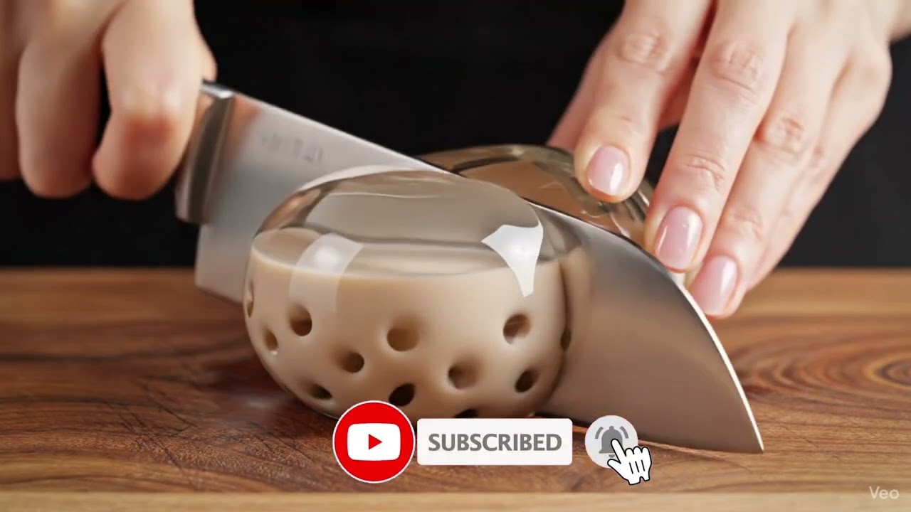 Bubble Tea ASMR 🧋 | Satisfying Tapioca Pearls Cutting & Crunchy Sounds