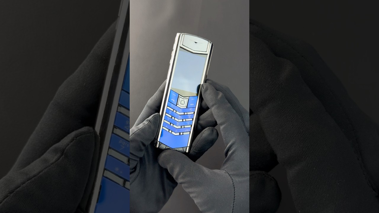 Голубая кровь роскоши #рек #smartphone  #coultury #unboxing #рекомендации #обзор #vertu #nostalgia