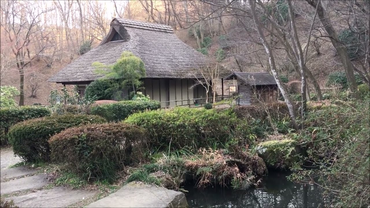 Старый дом в японском саду. Глянем, что внутри?  / Old japanese house.