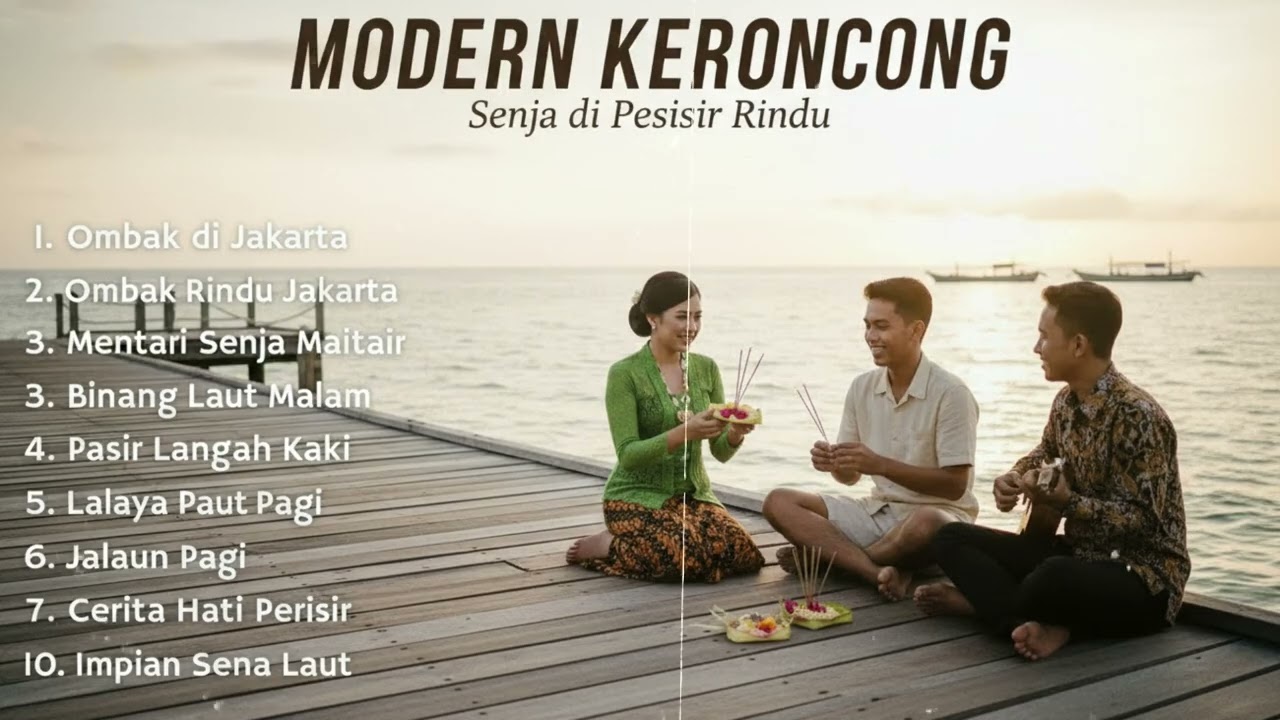 Keroncong Santai 2026 🌿 Musik Nostalgia Tempo Dulu yang Bikin Tenang