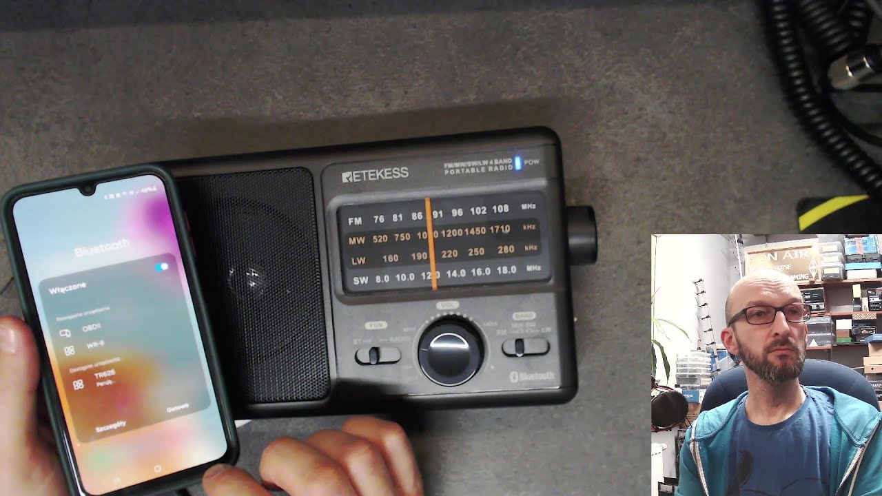 Retekess TR626 - radio idealne na prezent dla Nie-Anteniarza
