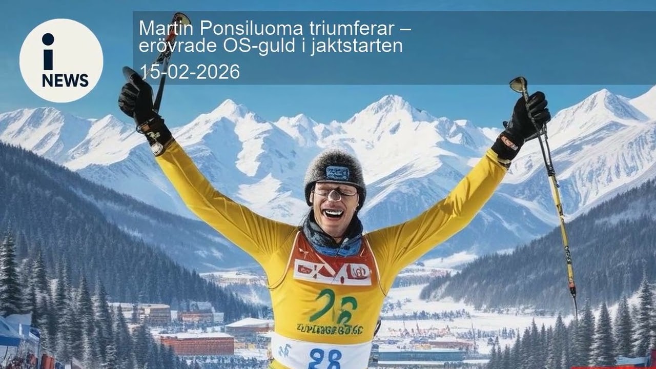 Martin Ponsiluoma triumferar &ndash; er&ouml;vrade OS-guld i jaktstarten