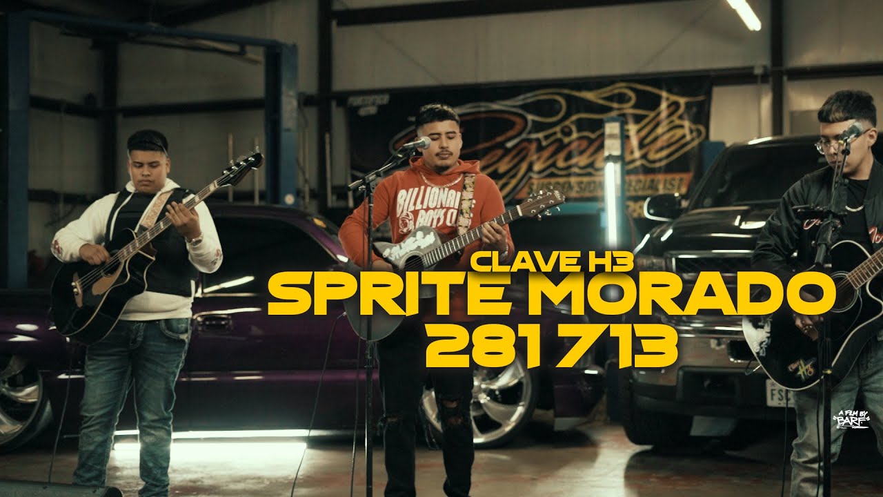 CLAVE H3 - SPRITE MORADO X 281 713 (EN VIVO)