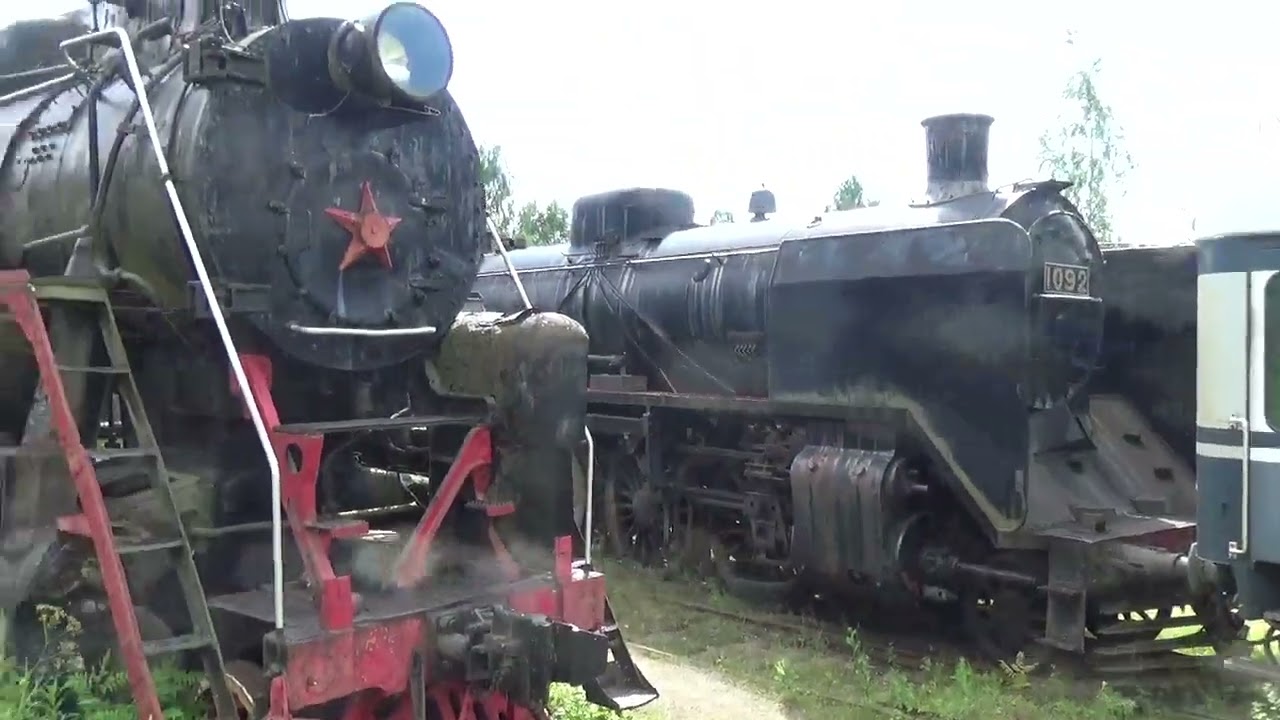 Haapamäen Höyryveturipuisto Steam Locomotive Park Haapamäki 6/2024