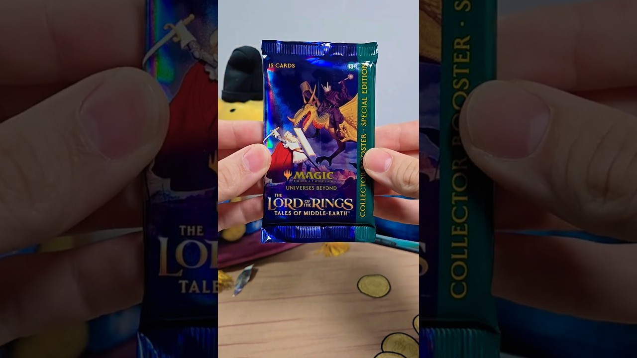 Opening a $100 LoTR Collector Pack! #mtg #magicthegathering