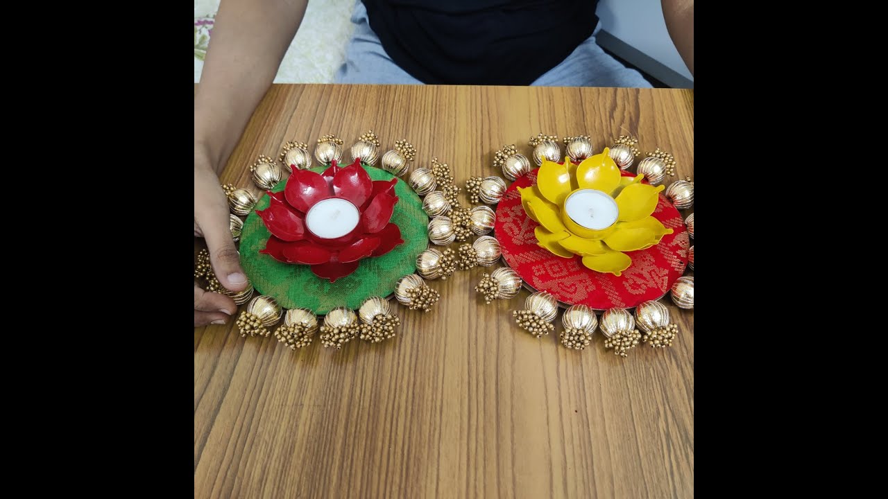 Patola Print Base Decoration Tutorial