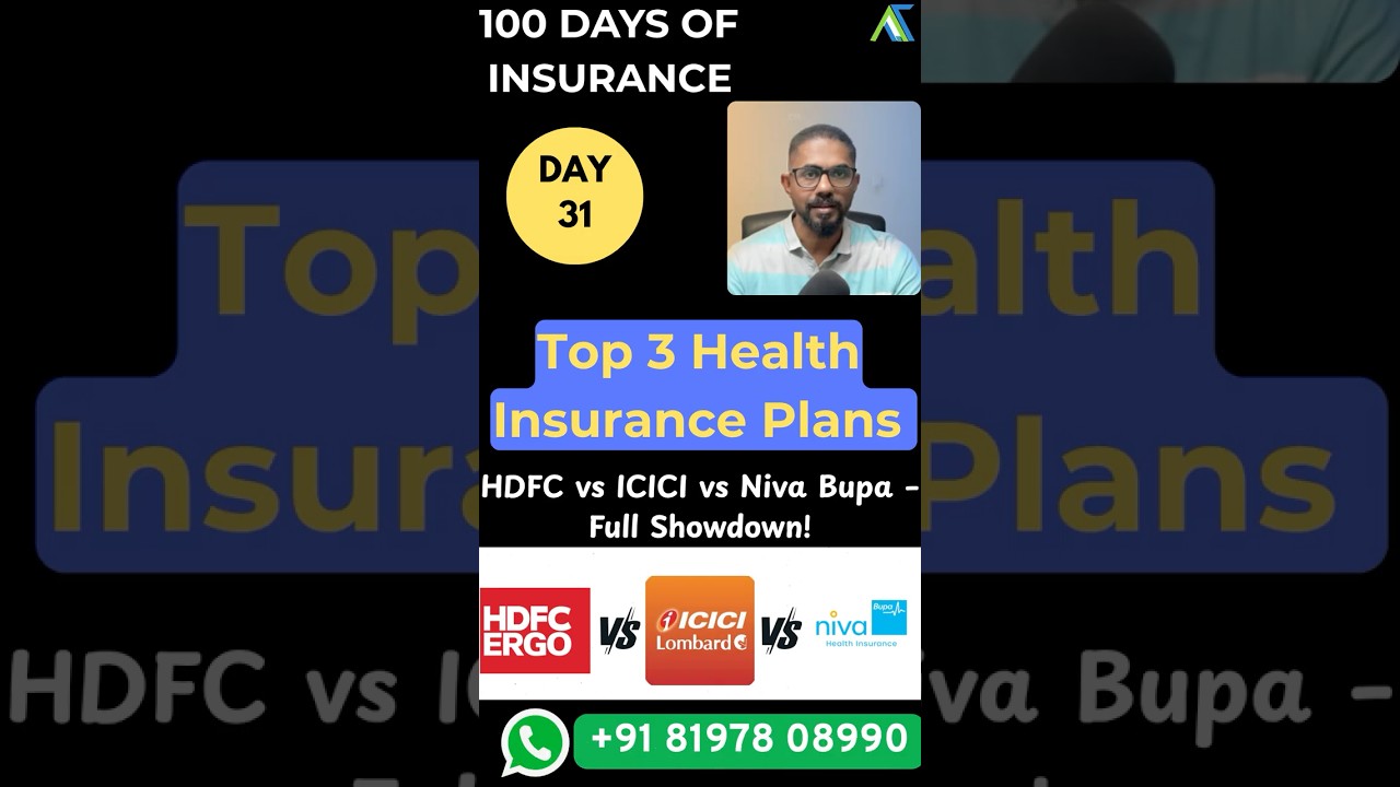 Top 3 Health Insurance Plans for 2025 – HDFC vs ICICI vs Niva Bupa Feature Showdown!