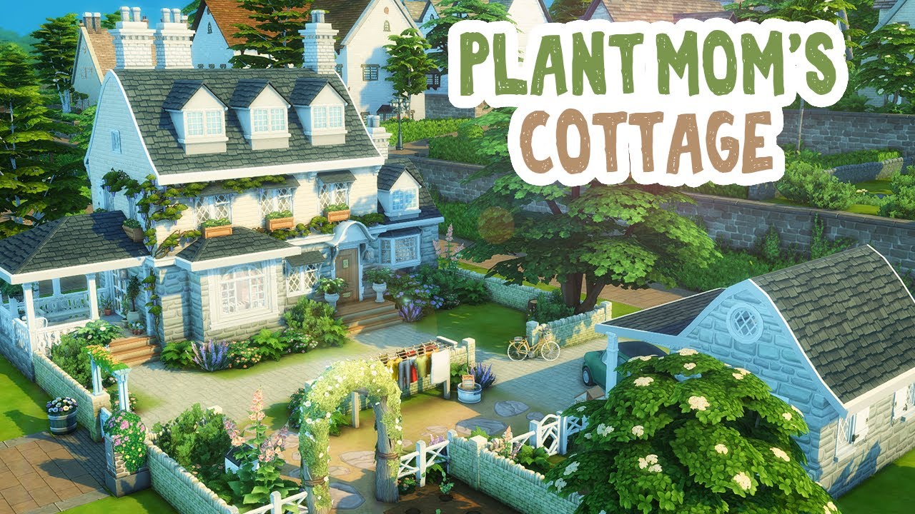Plant Mom Cottage 🌱 || The Sims 4: Speed Build