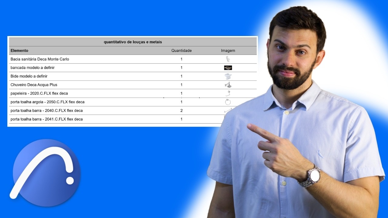 Tabela de quantitativo de mobiliário no Archicad – Passo a passo!