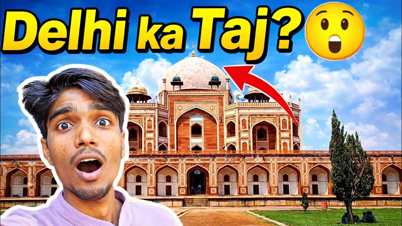 Delhi ka Taj Mahal? 😳 Humayun’s Tomb Full Tour | Hidden History”