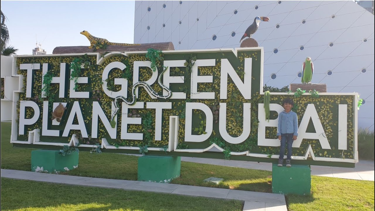 The Green Planet (Dubai) - Exploration by KidsJunction SweetFamily
