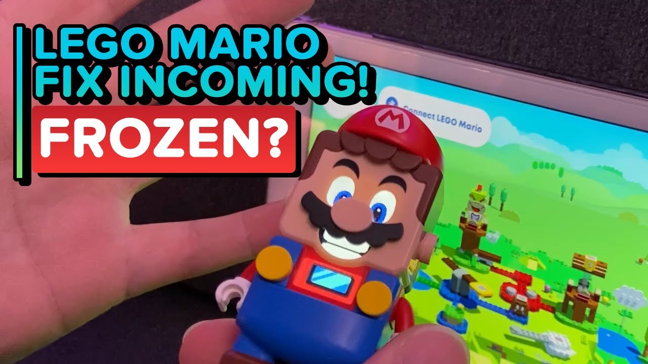 Is your LEGO Mario not working or is your app frozen?