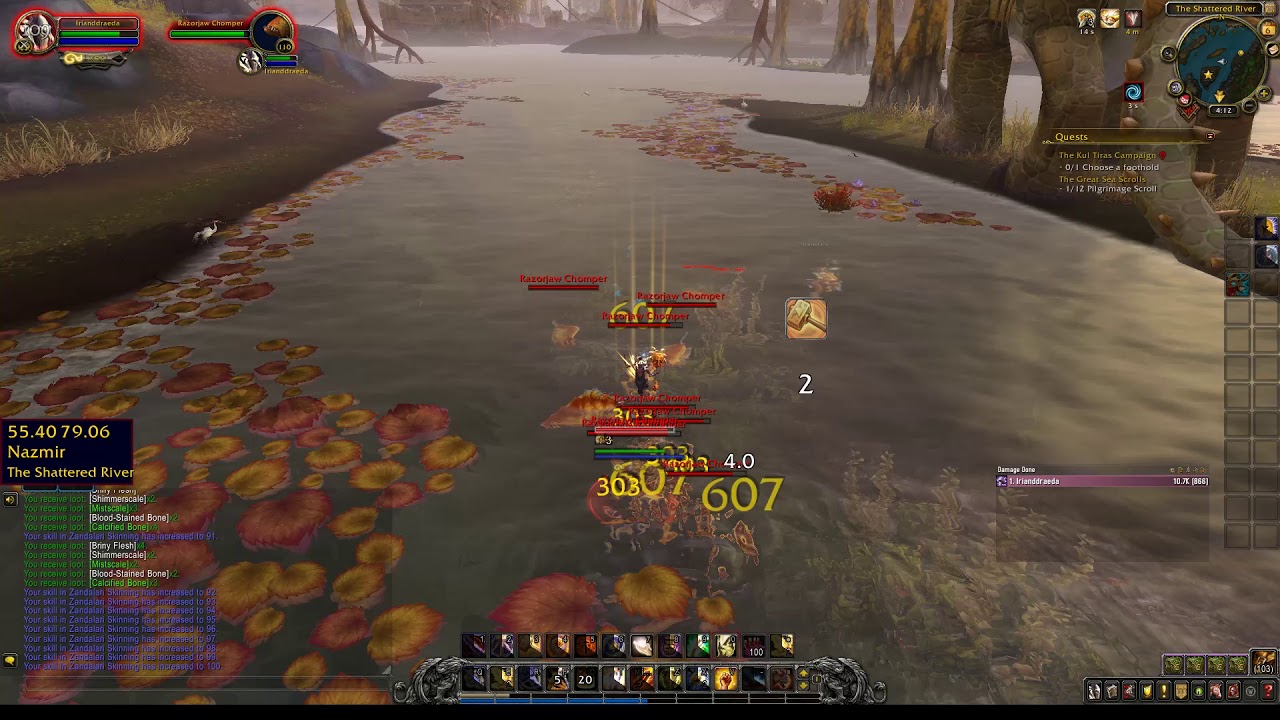 Master Skinning in 15 minutes (How to level up skinning fast BfA)
