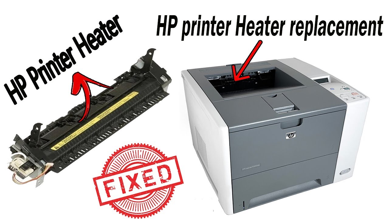 How to Replace the Fuser Sleeve in HP 3005 ? 🛠️ | Easy Fix for Heating Problems
