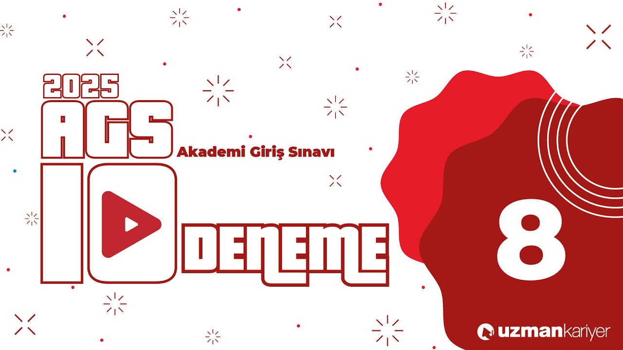 2025 - AGS DENEME 8 - MATEMATİK SORU ÇÖZÜMLERİ