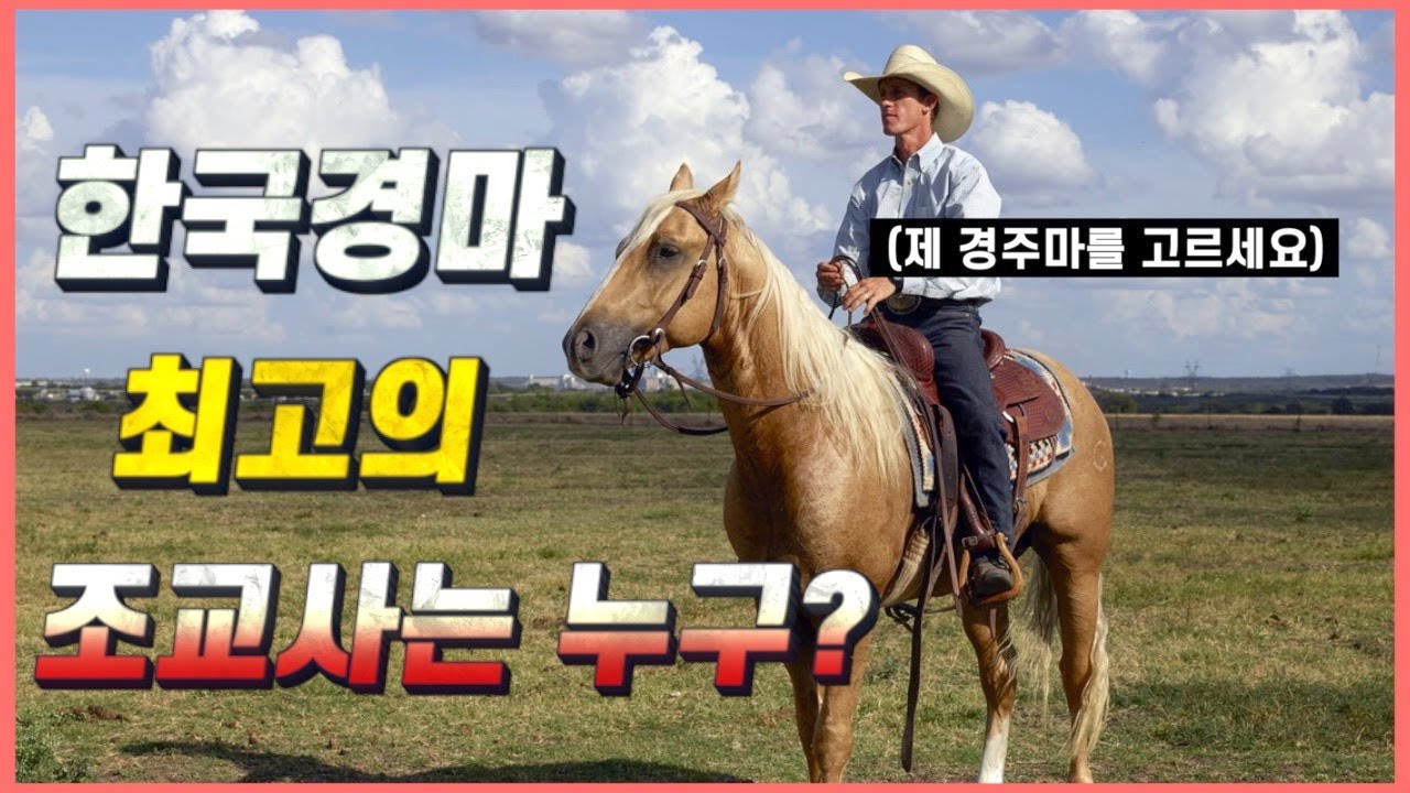 최근 가장 잘 나가는 조교사 top10