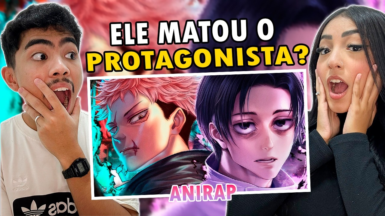 CASAL REAGE | Itadori & Yuta (Jujutsu Kaisen) | Maldição Herdada | AniRap | REACTANDO