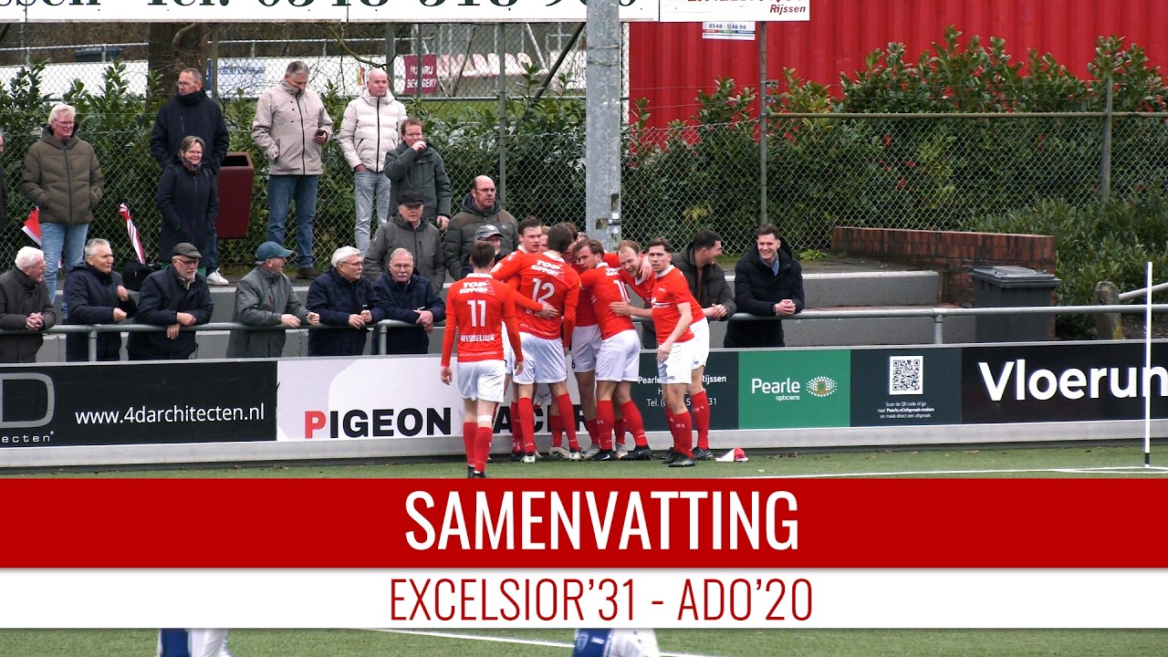 Samenvatting Excelsior'31 - ADO'20