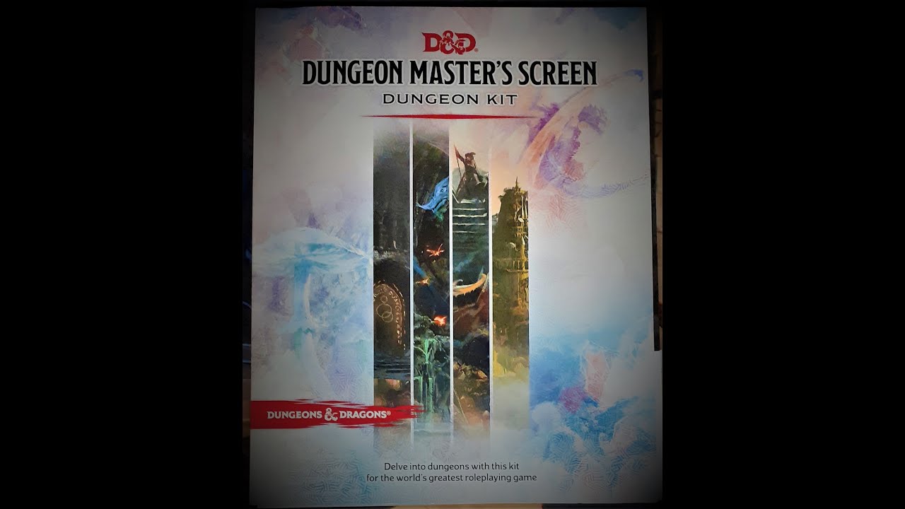 Dungeon Master's Screen Dungeon Kit Review