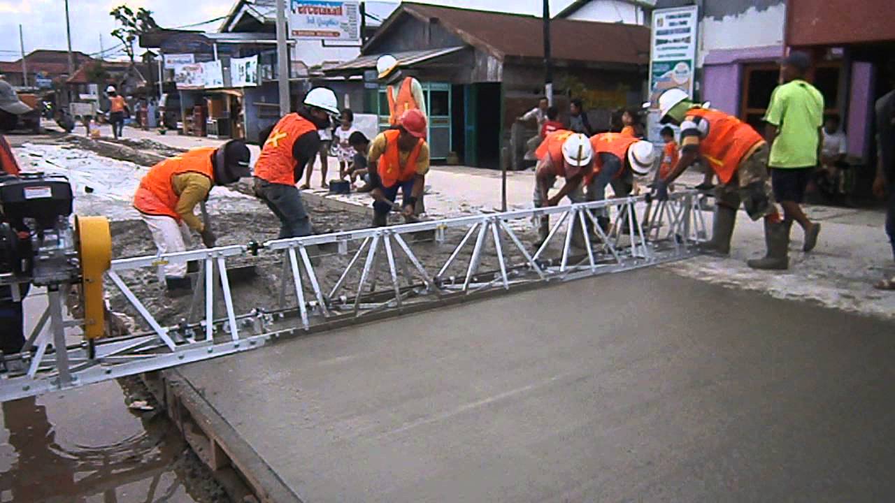 Wacker Vibratory Truss Screed Muara Jawa Kaltim