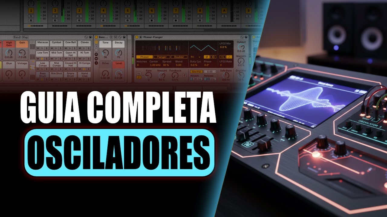 Como funciona un OSCILADOR  en un Sintetizador? @Ableton