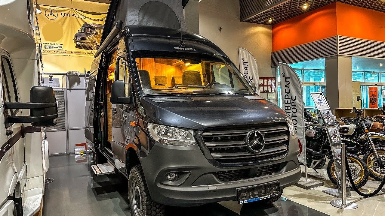 Редкий автодом Mercedes Sprinter 4х4, 3.0L, в наличии по лучшей цене.