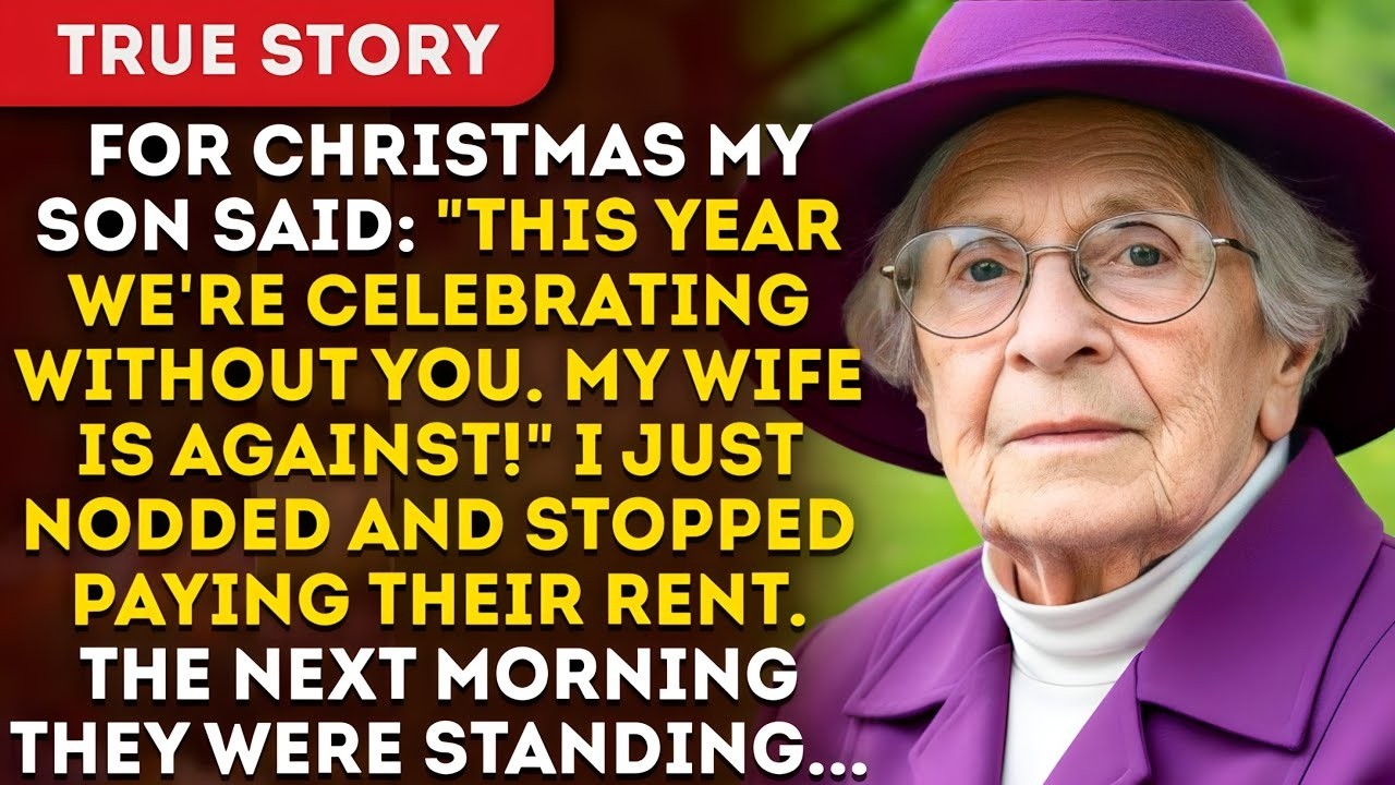 For Christmas My Son Said   This Year We're Celebrating Without You  My Wife Is Against Your