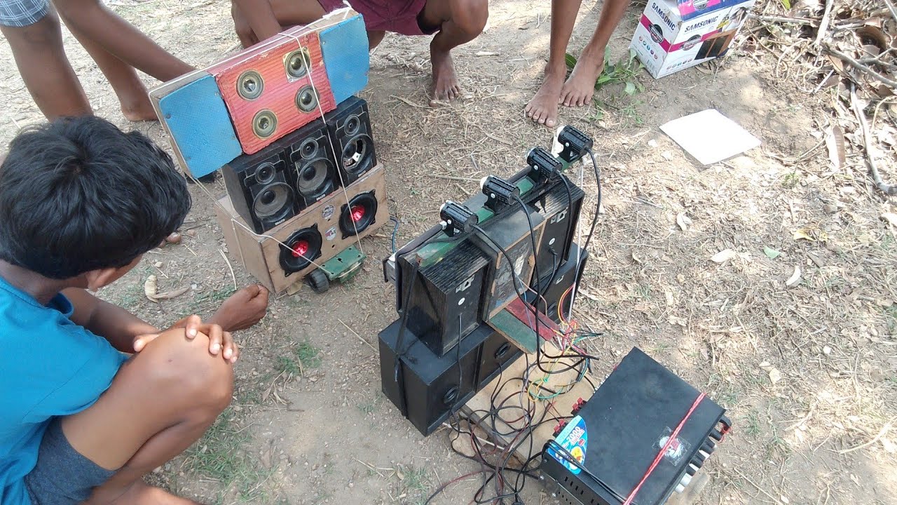 MG Mini DJ गाड़ी Lodanig Dj Setup Competition full sound Track 😈