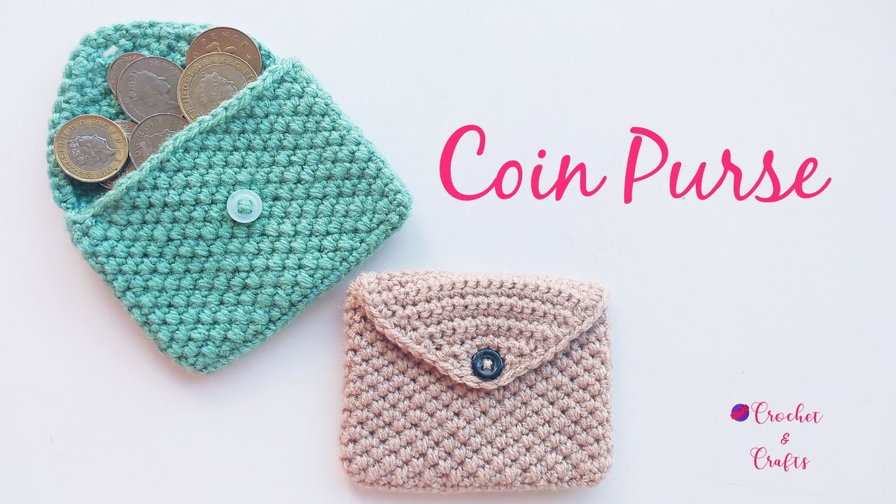 Crochet coin purse tutorial