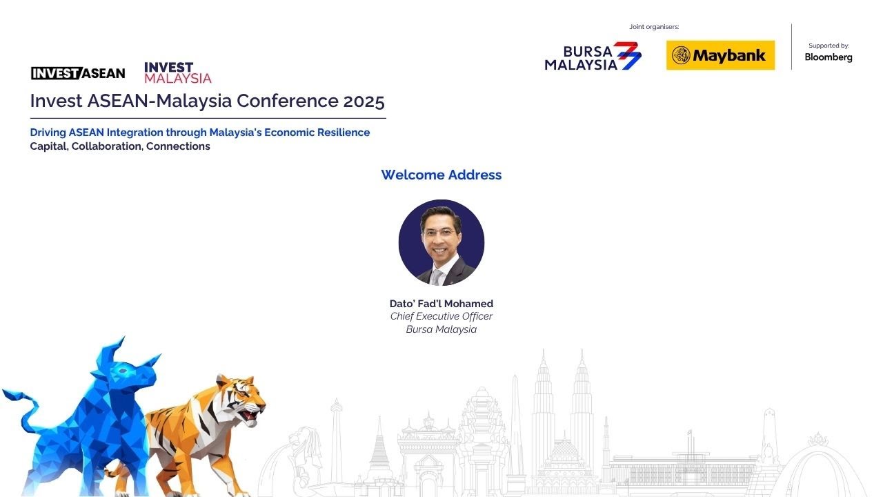 Welcome Address Dato&rsquo; Fad&rsquo;l Mohamed  Chief Executive Officer, Bursa Malaysia