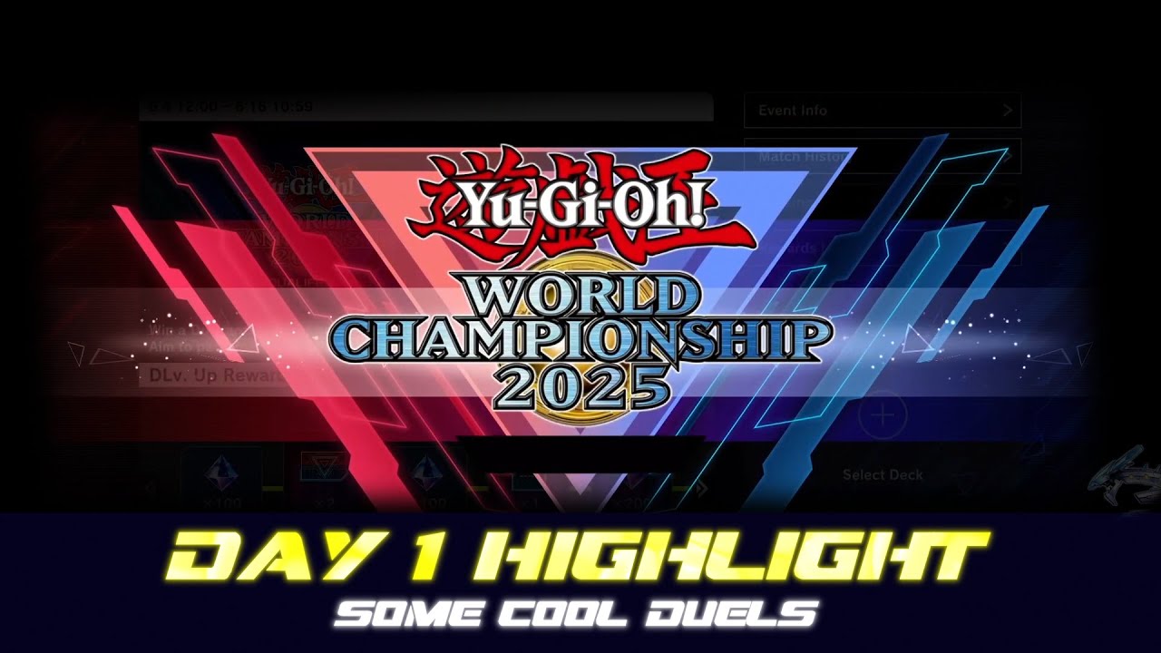 【Yu-Gi-Oh! WCS 2025】DAY 1 HIGHLIGHT Yu-Gi-Oh! World Championship! #yugioh #wcs2025