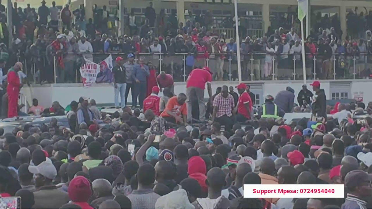 Live: United opposition at Kisii Town