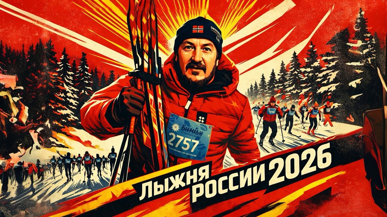 Лыжня России 2026 // Пилотный забег, точнее заход)