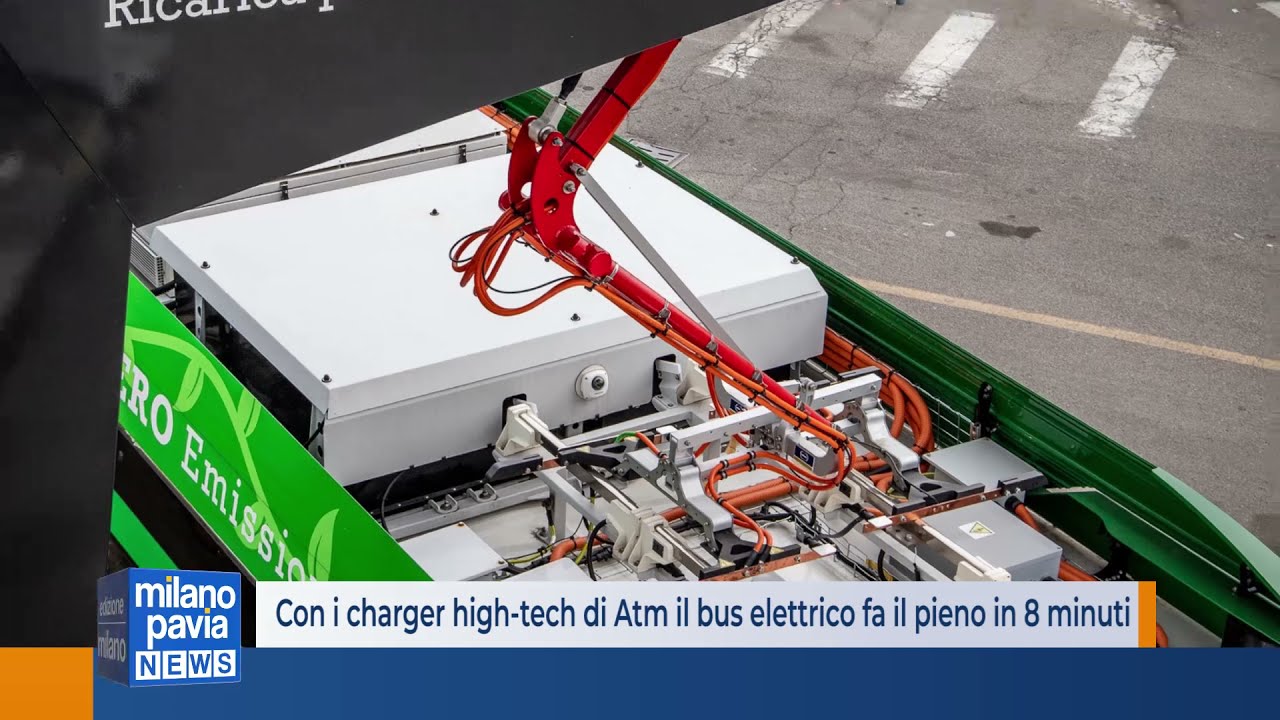 Atm installa i primi punti di ricarica hi-tech per bus elettrici, il pieno si fa in 8 minuti