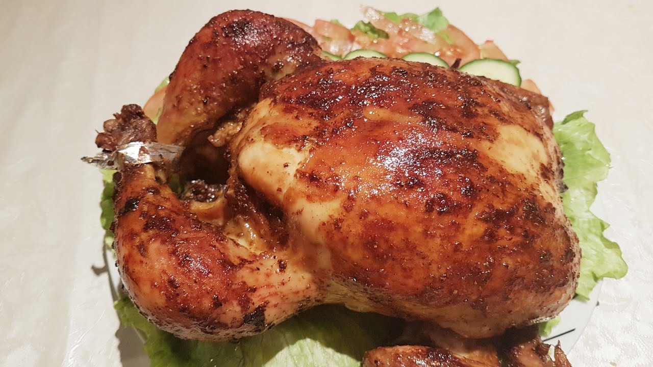 Duxofkada Tovuq pishirish/КУРИЦА в Духовке/ Roast Chicken Recipe - How to Cook a Whole Chicken/