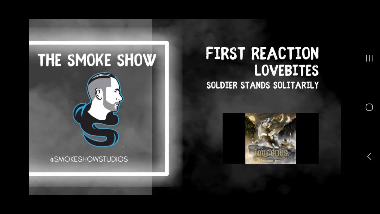 Lovebites - Soldier Stands Solitarily - The Smoke Show Reacts!