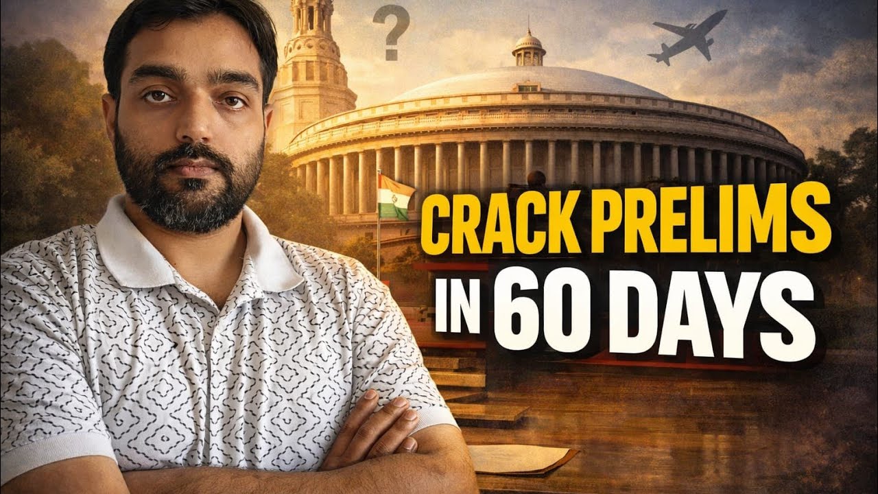 UPSC PRELIMS 2026 ROADMAP FOR NEXT 60 DAYS