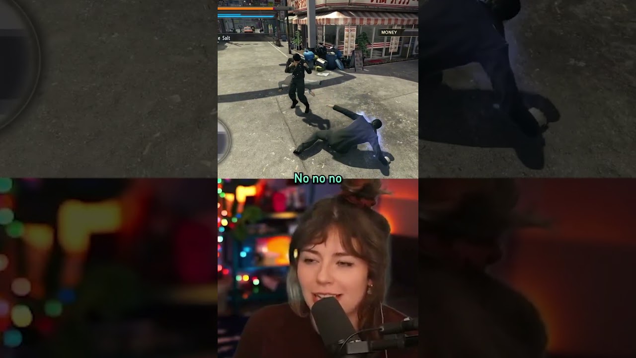 Это лучшая якудза-сцена с перестрелками? #jrpg #gaming #likeadragon #reaction
