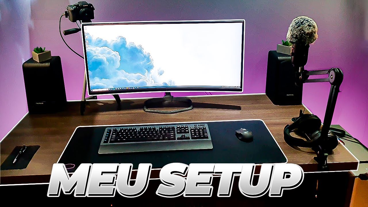 MEU SETUP de LIVES e Gravação para o Youtube